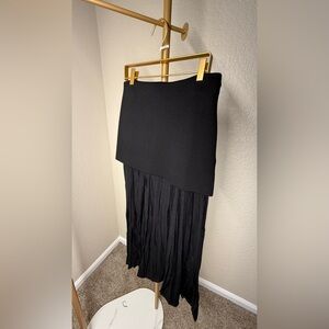 Zara Black Layer Skirt